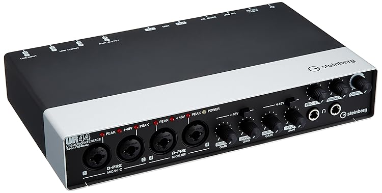 Steinberg UR44 - 高機能／コストパフォーマンスの高いUSB